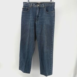 Ralph Lauren Mens Polo Jeans Comp American Flag Patch Straight leg Jeans 32x27‎